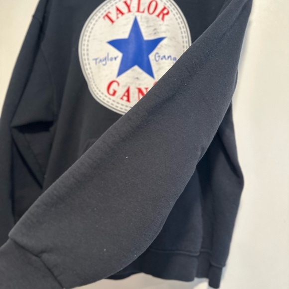 Wiz Khalifa Y2K Taylor Gang Large Converse One Star Chucks Logo Graphic Hoodie. - Picture 8 of 11